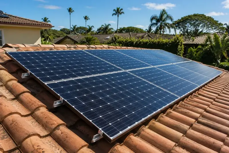 Installation de panneaux solaires à Bordes-de-Rivière